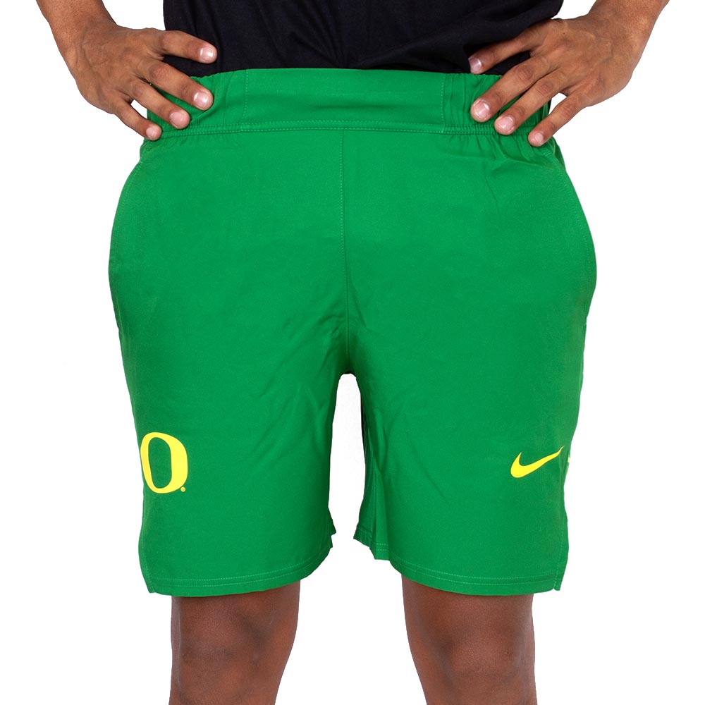 Classic Oregon O, Nike, Green, Shorts, Performance/Dri-FIT, Men, Woven, Twill, Victory, 886738